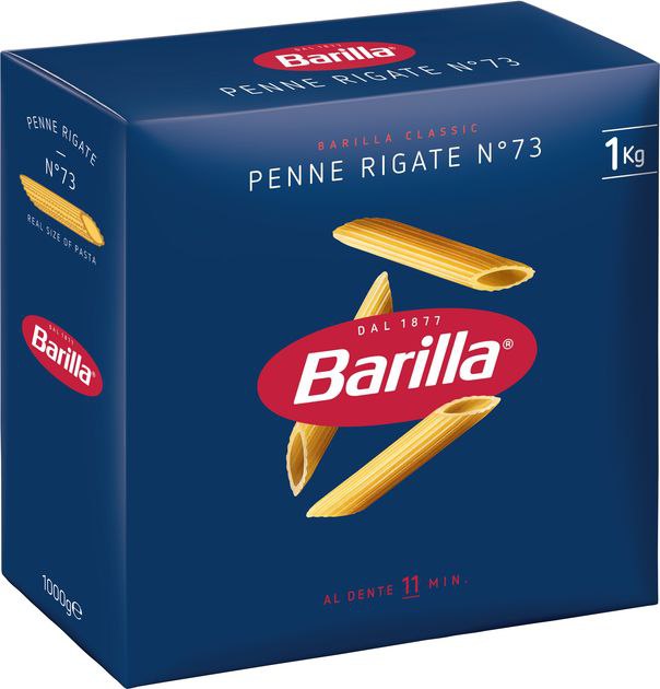 Макарони  Пенне рігате №73  BARILLA 1кг